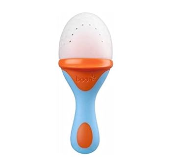 Boon Pulp Silicone Feeder Blue Orange By Boon Amazon Co Uk Baby