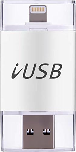 iUSB Flash Drive Fat32 exFAT External Storage USB Disk for Mac iPad iPod Computer iPhone 6 plus 6s 7 (32GB)