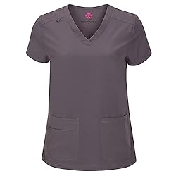 Natural Uniforms Women's Cool Stretch V-Neck Top