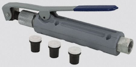 Abrasive Blasting Deadman Valve with 4 Ceramic Nozzles (2 mm, 2.5 mm, 3 mm, 3.5 mm)
