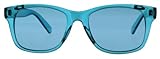 Aqua (Turquoise) Color Therapy Glasses, Classic Style, Poker Sunglasses