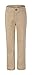 Bienzoe Girl's School Uniforms Stretchy Twill Adjust Waist Pants Khaki 14