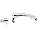 Parts Galaxy Exterior Door Handle for 2011-2015 Kia Sorento Rear Passenger Chrome Plastic