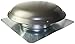 Cool Attic CX1000AMWGUPS Power Roof Galvanized Steel Vent Dome with 3.4 Amp Motor, Weathered Grey,