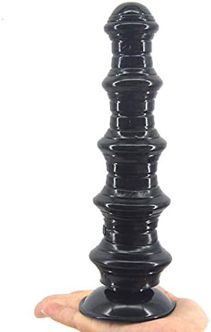 EUHFDU SHIRT EUHFDU SHIRTand Blockagê Plug with Suction Cup Funny Toys Blockagê Dilatador Big Blockagê Massagê êxpanding Man Maturbator Flirt Funny Shop,Black