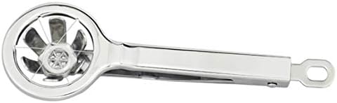 Yingealy Beautiful and Practical Thick Stainless Steel 6 Equal Parts Egg Cutter
