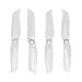 Helistar 2 Pairs Low Noise Propellers 9455S Drone Accessories for DJI Phantom 4/Phantom 4 Pro V2.0/Phantom 4 Pro/Phantom 4 Advanced, Propeller Blades Props Quick Release for Phantom 4 Series (White)