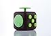 PlayLearn Resources Fidget Toys Cube for Fidgeters Stress Relief Anxiety Attention Desk Toy for Adult and Children Black/Green