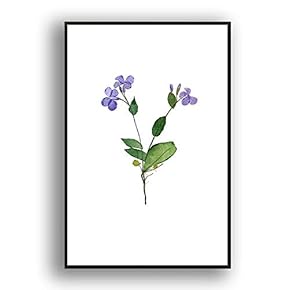 Framed Canvas Wall Art for Living Room, Bedroom Leaves Canvas Prints for Modern Home Decoration Ready to Hang - 16"x24" inches