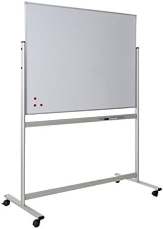 Pitts Presentation Mobile Magnetic Whiteboard Landscape Fixed Frame 1500mmx1200mm
