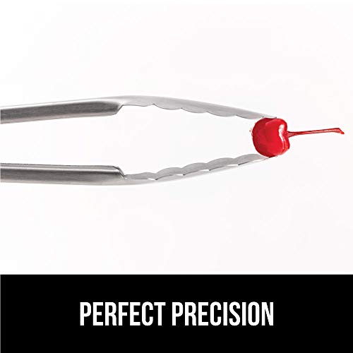 Gorilla Grip AllPurpose Tongs, 12 Inch, Stainless Steel, Rust