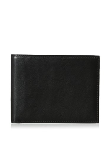 Bosca Men's Executive I.D. Wallet, Black, One Size