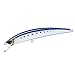 Yo-Zuri Crystal Minnow Floating Lure, Holographic Sardine, 5-1/4-Inch