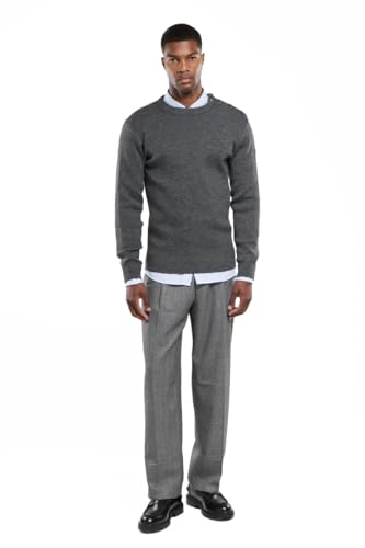 Armor Lux Encantador Suéter, Gris Multicolor, XX-Small para Hombre