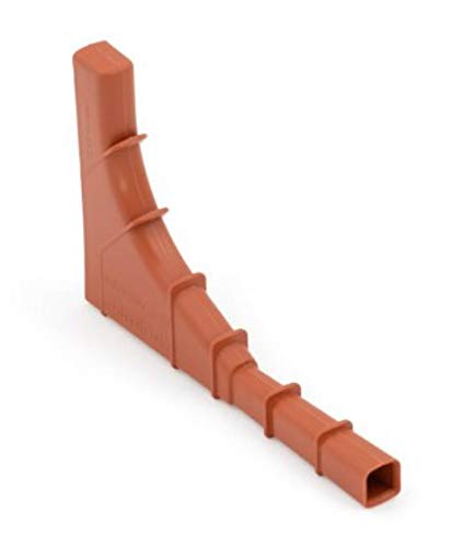 Pack of 50 Timloc InvisiWeep Terracotta Red Tunnel Low Profile External Cavity Wall Weep Vents