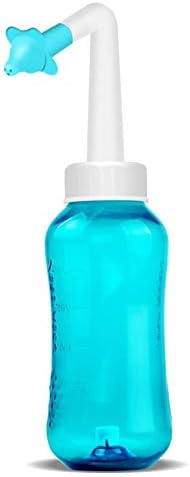 fengwen66 Sinus Allergies Nasal Pressure Nose Health Care Nasal Cleaner for Kid Adult(blue)