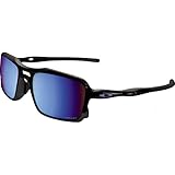 Oakley Mens Triggerman Polarized Sunglasses, Polished Black/Prizm Deep Water, One Size