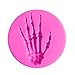 UU19EE Baking Forms 1PC Cake Pan Halloween Skull Hand Silicone Soap Mold Fondant Cake Decorating Tools Kitchen Chocolate DIY Molds