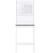 Best Choice Products Wooden Modern Contemporary Over-The-Toilet Space Saver Organization Storage Cabinet for Home, Bathroom w/Adjustable Shelves, Cubby, Framed Door Panel, White
