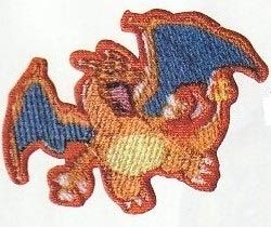 稲垣服飾 ポケットモンスター ポケモン ワッペン シール アイロン 接着 両用 リザードン POS012商品画像