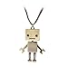Jane Stone Vintage Lovely Robot Pendant Long Leather Wrap Bot Necklace Unisex Personalized Hot Topic Jewelry Birthday Gift(Fn1803)