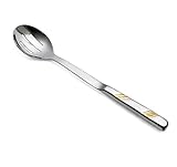 New Star Foodservice 52367 Hollow Handle Slotted Serving Spoon, 12