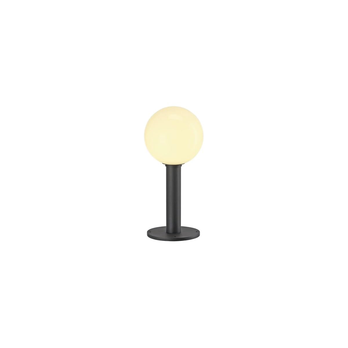 SLV Floor lamp GLOO Pure 44 Pole/Outdoor Lighting for Paths, Walls, entrances, LED Outdoor Garden lamp / E27 IP44 23W Anthracite
