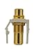 Leviton 40830-BTY QuickPort RCA, Gold-Plated Connector with Yellow Stripe, Light Almond