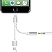 Smart Connect iPhone 7 Splitter. Headphone Jack and Charging Adapter. Lightning to 3.5mm Headphone Jack Adapter.