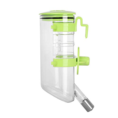 LONTG Dog Water Bottle,Pet Dog Puppy Water Bottle Cat Feeding Water Bowl Automatic Feeder Pet Feeder/Waterer Bowl Drinking Fountains Hanging No Drip Chew Proof Rabbit Dog Water Dispenser Dog Kettle - Thumbnail 2