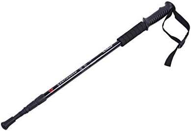 outdoor trekking poles/Ultralight spinning three-section telescopic walking stick/ the old man/ outdoor hiking staff-E