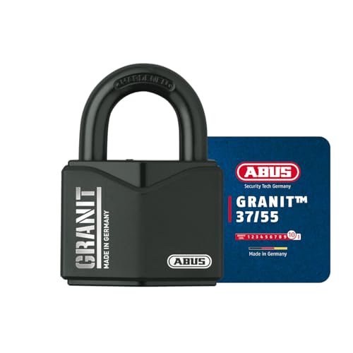 ABUS Vorhängeschloss Granit 37/55 - Spezialstahl, Sicherheitslevel 10