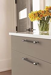 Amerock | Cabinet Pull | Polished Chrome/Matte