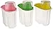 Small BPA-Free Food Storage Containers with Lid - Perfect for Storing Flour, Sugar, Grains, Rice, Cereals, and Baking Supplies for Better Kitchen Organization - Set of 3 in Green, Pink, and Yellow