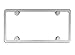 Stainless Steel License Plate Frame Kit with Mirror Polished Finish Will Never Rust or Corrode Includes US/Import Style Steel hardware 4 Hole Frame - Standard Style (easier to remove) By DFDM National