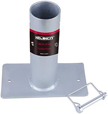 Nbjingyi トレーラージャッキ トールプレート容量00ポンド ピンベース付き 取り外し可能 好評受付中 Aフレームボート キャンパー Rv