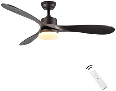 Smart Ceiling Fan With Lighting Led Light Black Indoor Ceiling Fan 52 Wifi Smart Fan Work With Amazon Alexa Or Google Assistant By Ankee