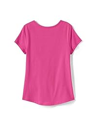 Camiseta de punto sólido para niñas Lands 'End