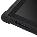 Lenovo Tab 4 10 Plus Case, Ultra Slim Soft Silicone Rugged Back [Kids Friendly] [Anti Slip] ShockProof Protective Stand Cover for Lenovo Tab 4 10 Android Tablet 2017 Release ZA2T0000US (Black)