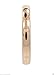 MJ 3mm Thin Rose Gold Plated Ring Tungsten Carbide Wedding Band