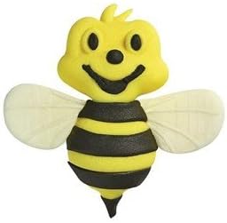 JEM Cutters JEM Pop It Mold for Cake Decorating, Bees-Set of 2, White