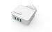 LDNIO 3 Port USB Universal Wall Charger with Auto-ID/SmartID Tech and Foldable Plug for US, EU, UK and AU Outlets