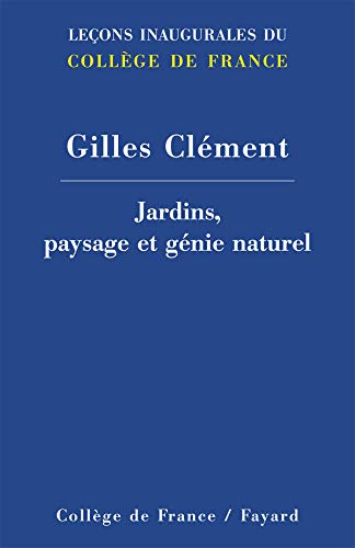 jardins, paysage et genie naturel by (Paperback)