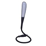 Mudder USB LED Light Lamp with Touch Switch for Computer Keyboard PC Notebook Laptop Book Reading Lamp, Black