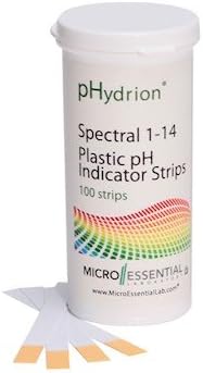 pHydrion 9700 Plastic pH indicator strips, 5.5 to 8.0, flip top vial packaging