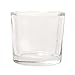 Hosley Set of 24 Heavy Clear Chunky Glass Tea Light LED Votive Candle Holders 2.4 Inch High. Ideal for Weddings Parties Spa Aromatherapy Bridal Setting Reiki Meditation O9