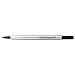 Parker Ball Point Pen Refills, Medium Point, Black Ink, Pack of 6