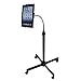 Universal Floor Stand - CTA Universal Height-Adjustable Gooseneck Floor Stand for iPad 5th & 6th Gen, Kindle Fire HD 8.9