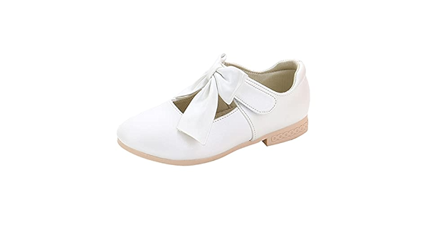 Amazon Com Toddler Children Kids Baby Girls Leather Bowknot Princess Shoes Sandals Kids Shoes For Girl Fashion Kids Sandals Color White Shoe Size 1 5 Clothing Shoes Jewelry