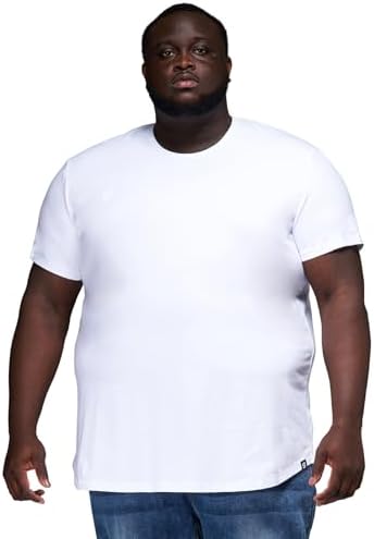Foxfire Big and Tall Pocketless T-Shirts (Tall 1XLT, Black